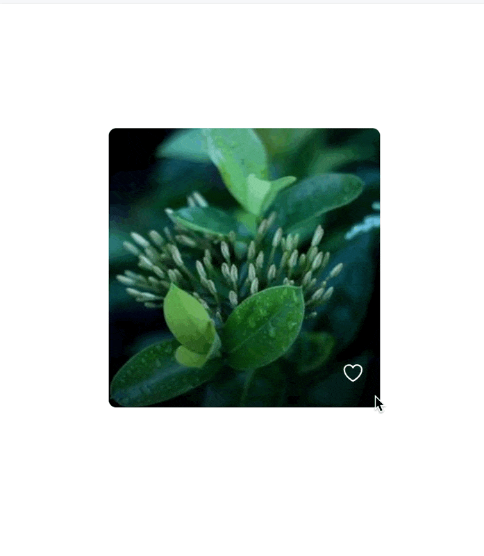 A quickly updating favorite button