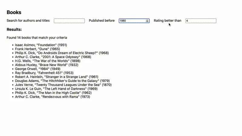 Faceted Search with Stimulus and Turbo Frames